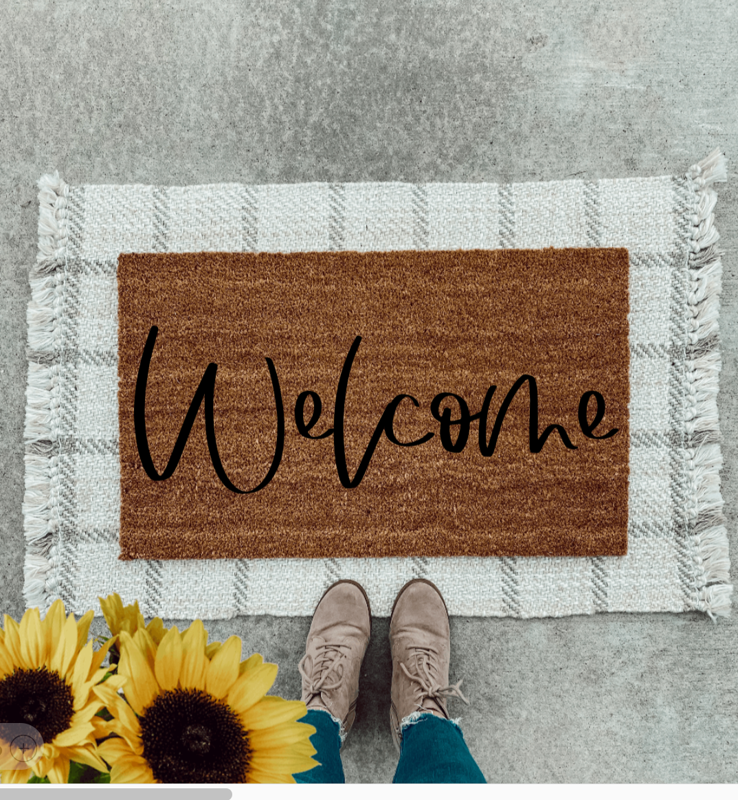 Welcome Doormat | Welcome Porch Decor