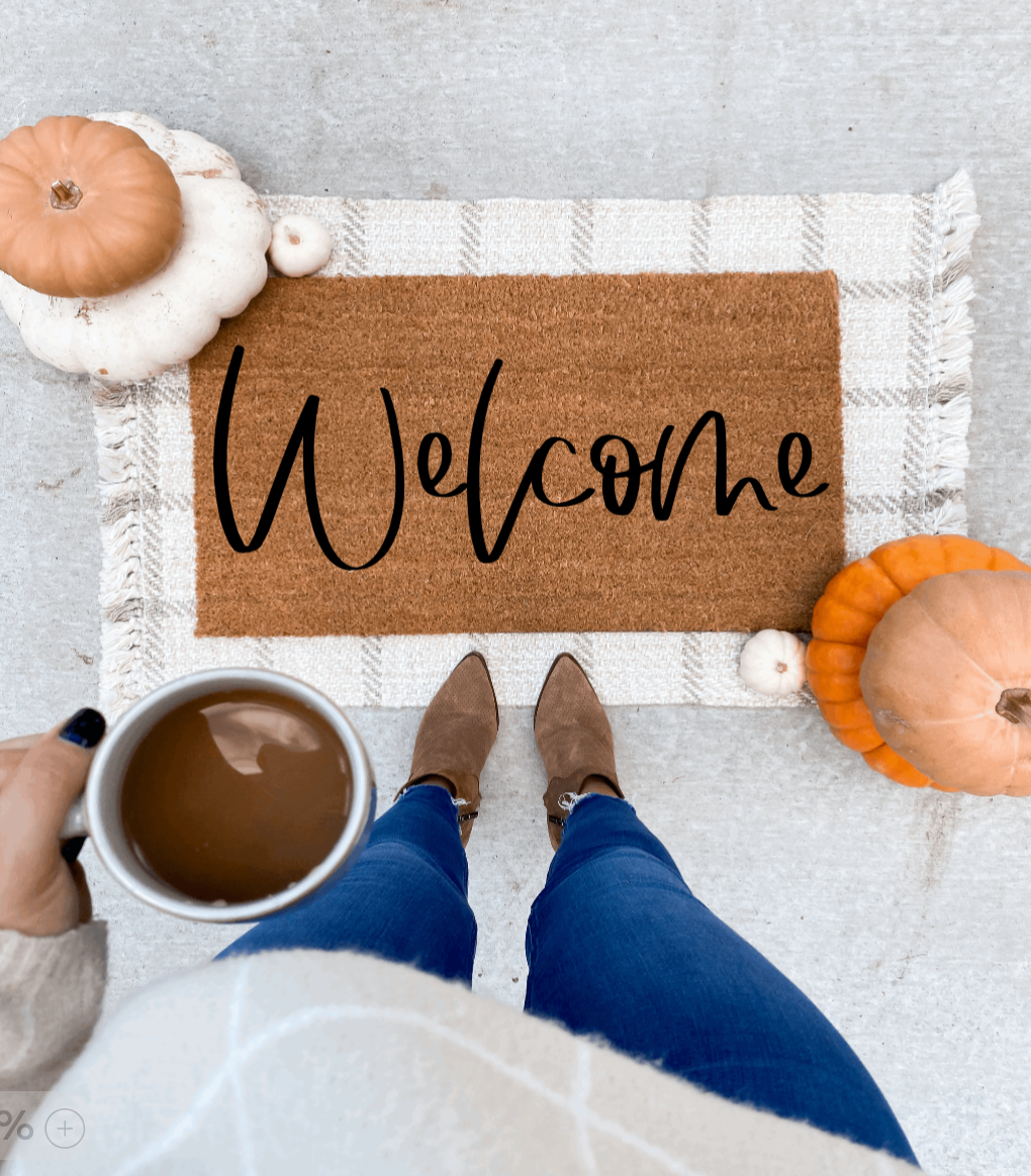 Welcome Doormat | Welcome Porch Decor