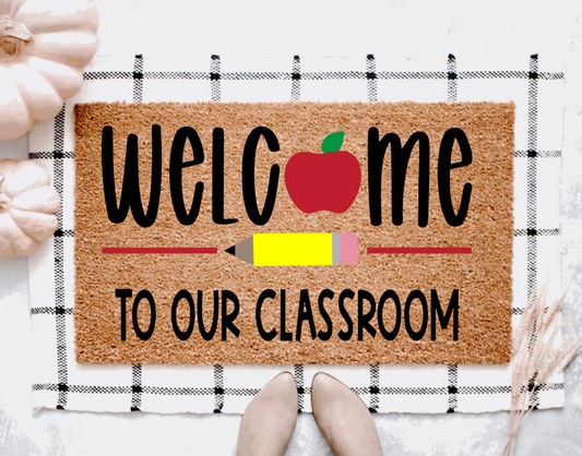 Welcome to our Classroom Doormat