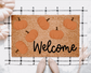 Welcome Pumpkin Doormat