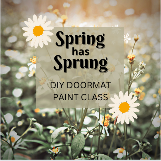 Spring Doormat Paint Class