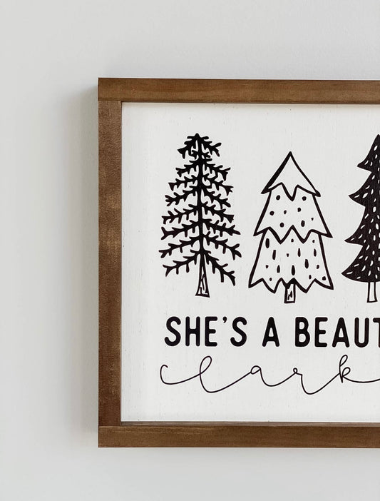 She’s a beaut Clark Sign