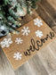Welcome Snowflake Doormat